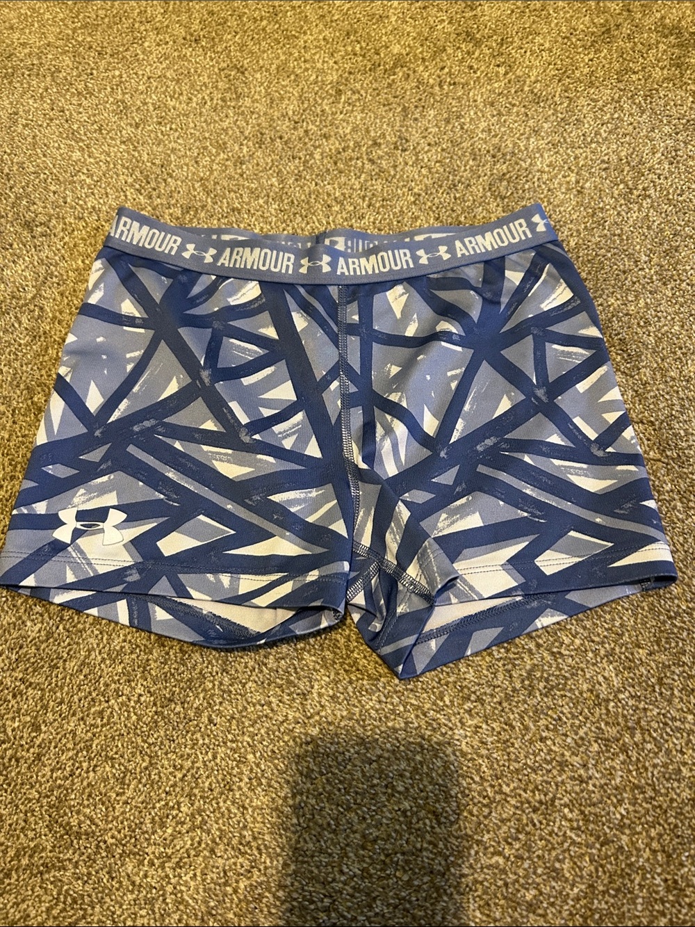 Under Armour blue and White Shorts